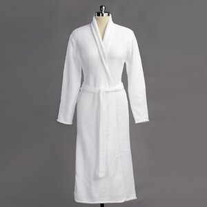 Kashwere Seasonless Unisex Robe White Size XL